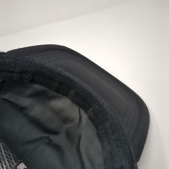 Eco Lounge Mesh Back Rope Trucker Hat Black One Size Solid CG Habitats - Picture 7 of 8